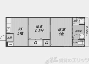 Kハイツの物件間取画像